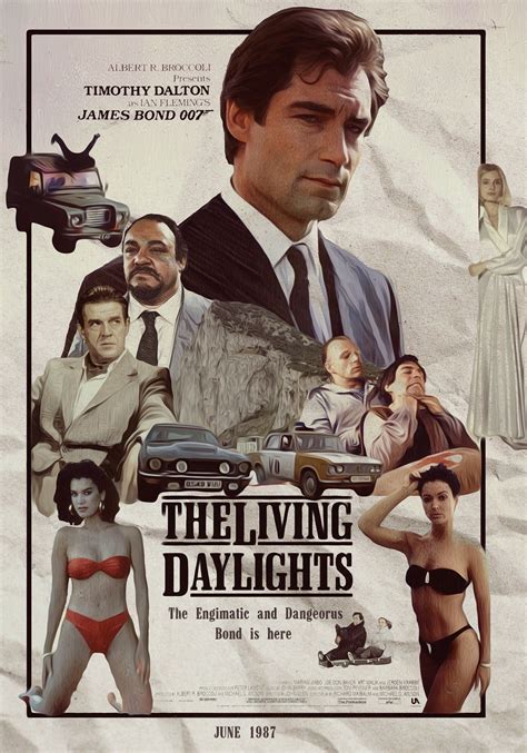 The Living Daylights Poster