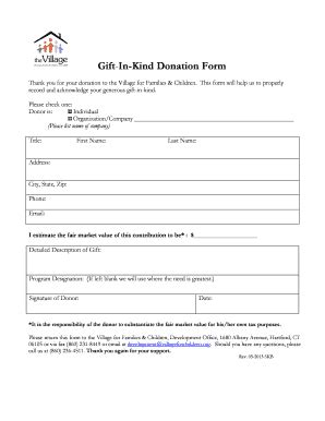 20 Printable In Kind Donation Acknowledgement Sample Letter Forms And