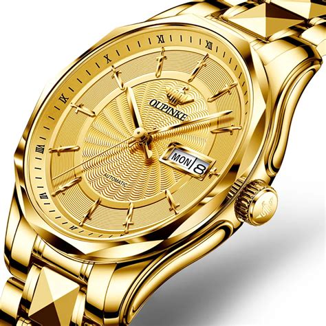 Oupinke Original Men S Luxury Watch Automatic Mechanical Self Winding