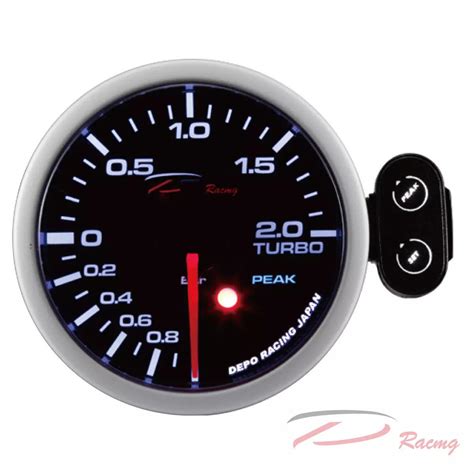 Depo 60mm Led Boost Gauge 2Bar With Control Box