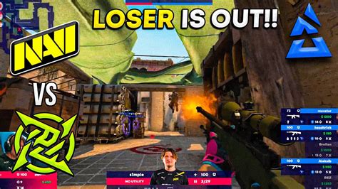 LOSER IS OUT NaVi Vs NIP HIGHLIGHTS BLAST Premier L CS GO YouTube