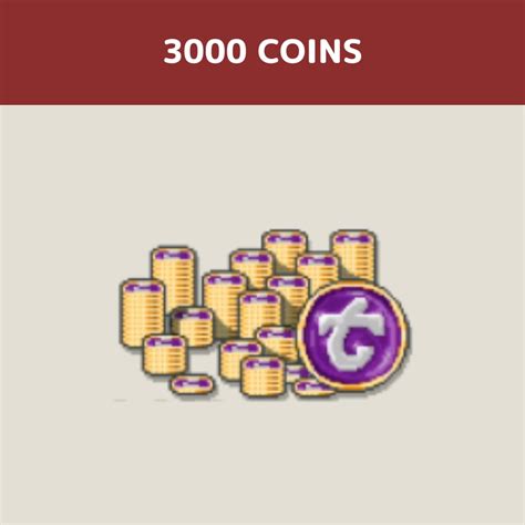 3000 Tibia Coins Roger Tibia Coins