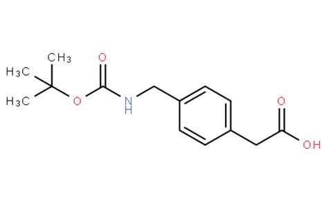 2 4 Tert Butoxycarbonyl Amino Methyl Phenyl Acetic Acid 71420 92 3