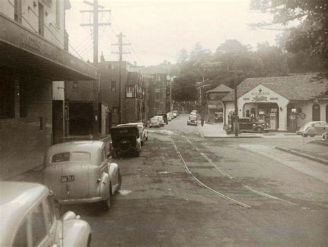 Gilbert St Manly In The Northern Beaches Region Of Sydney In 1950