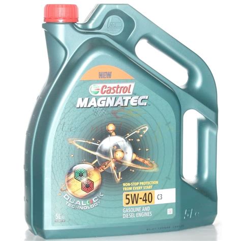 Castrol Magnatec W C Bidon L Huile Moteur Voiture