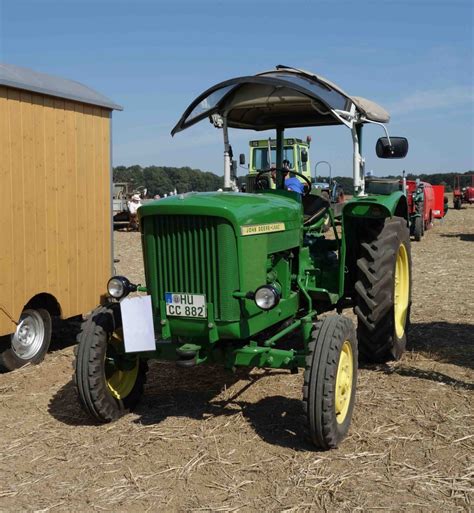 John Deere Lanz Gesehen Bei Der Oldtimerausstellung Am