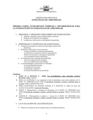 General Estrategias De Aprendizaje Pdf