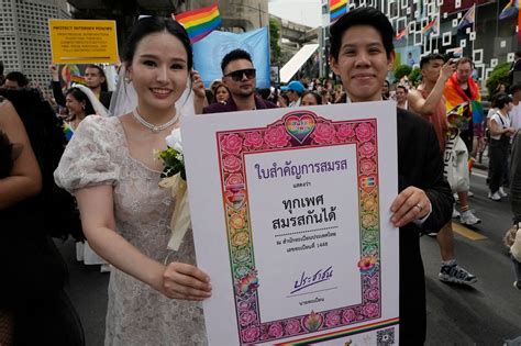 Thailand Becomes First Country In South East Asia To Allow Same Sex Marriage Jersey Evening Post