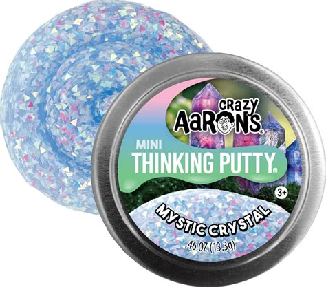 Crazy Aaron S Thinking Putty Mini Tin Mystic Crystal Walmart