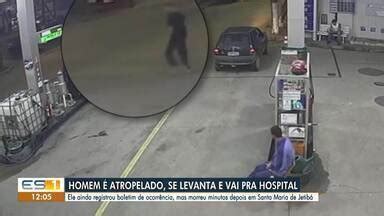 Gazeta Meio Dia Homem é atropelado em frente a posto de polícia e