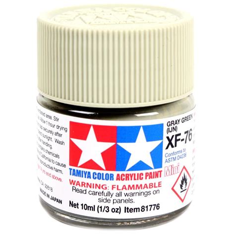 Tamiya Color Xf Acrylic Paint 10ml Xf 13 Ja Green