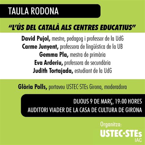 Acte L S Del Catal Als Centres Educatius Auditori Viader