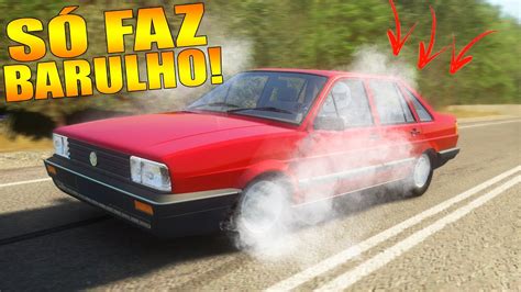 Só Pra Rir Kkk Vw Santana Com Motor De Golf Gti 😱 Assetto Corsa Youtube