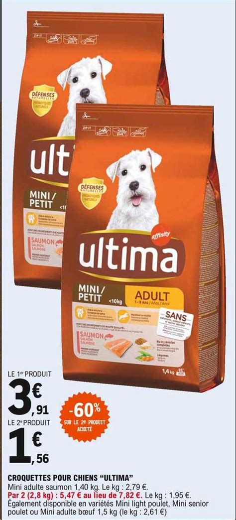 Promo Croquettes Pour Chiens Ultimate Chez E Leclerc ICatalogue Fr