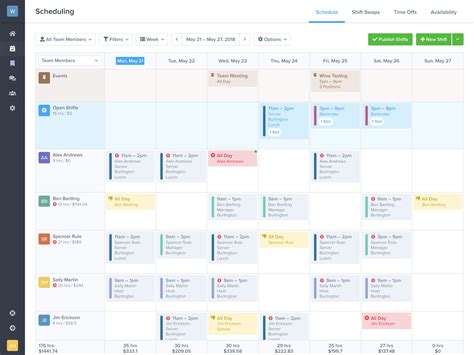 Employee Schedule Creator ⋆ Calendar for Planning