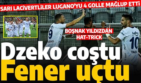 Son Dakika Fenerbah E Den Goll Galibiyet Deplasmanda Lugano Yu