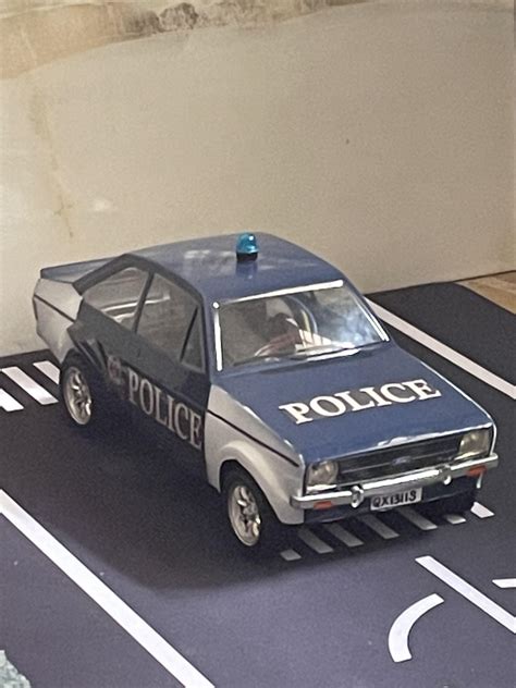 Tamiya 1/10 RC Ford Escort Mk2 Vintage Police Car Body Shell , Hobbies ...