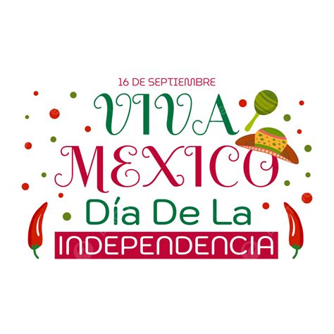 16 Septembre Fête De Lindépendance Du Mexique Png Mexique Le Jour De