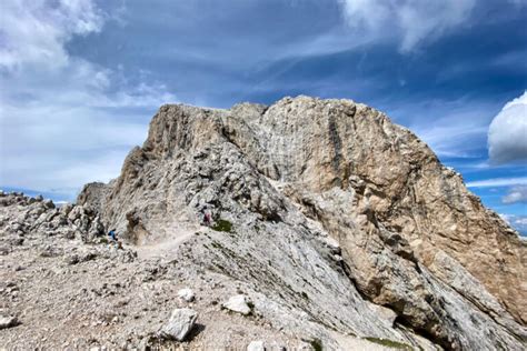 Puez Odle Altopiano Hike Day Sass De Putia Peitlerkofel