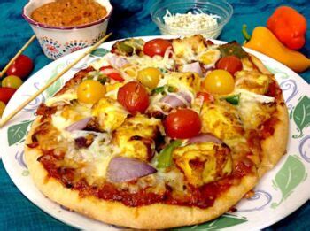 Paneer Tikka Pizza Recipe