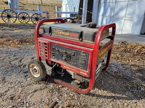 Coleman Powermate Vantage 3500 Portable Generator Bigiron Auctions