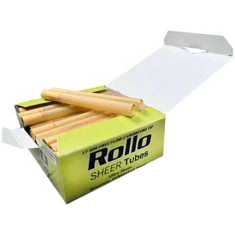 Купить гильзы для набивки сигарет из органической бумаги Rollo Sheer 50 ...