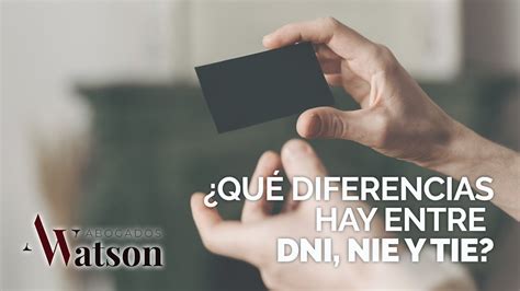 Qué diferencias hay entre DNI NIE y TIE Extranjería y residencia en