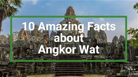 10 Amazing Facts About Angkor Wat Cambodia Beautiful Ancient Temple La Vie Zine