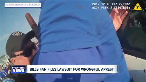 Bills Fan Sues Erie County Sheriffs Deputies Over Encounter