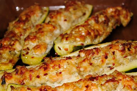 Gef Llte Lachs Zucchini Rezept Mit Bild Kochbar De