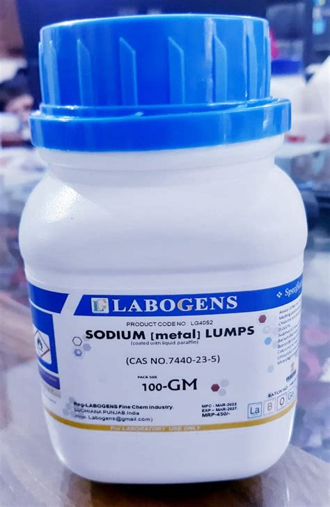 Labogens Sodium Metal In Liquid Paraffin For Lab Use Only Gm