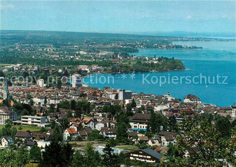 AK Ansichtskarte Rorschach Bodensee Seebuchten Horn Steinach Arbon