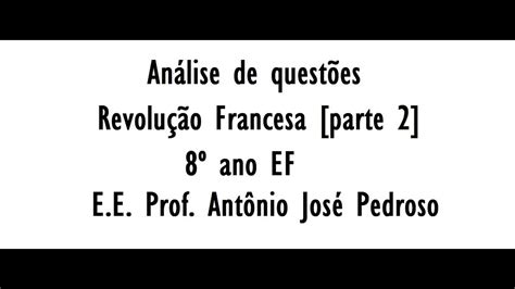 Questoes Sobre Revolucao Francesa BRAINCP