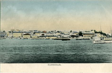 Zanzibar General View Postcard Balkanphila