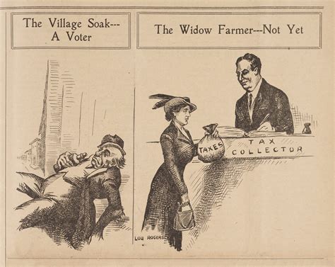 Election Day gallery: Women’s Suffrage cartoons from “Ladies First ...