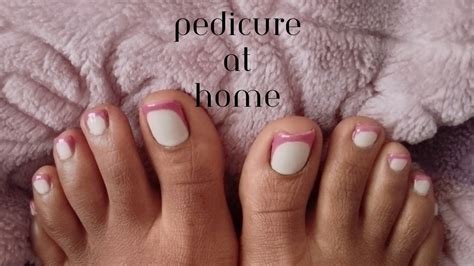 Diy Pedicure At Home Youtube