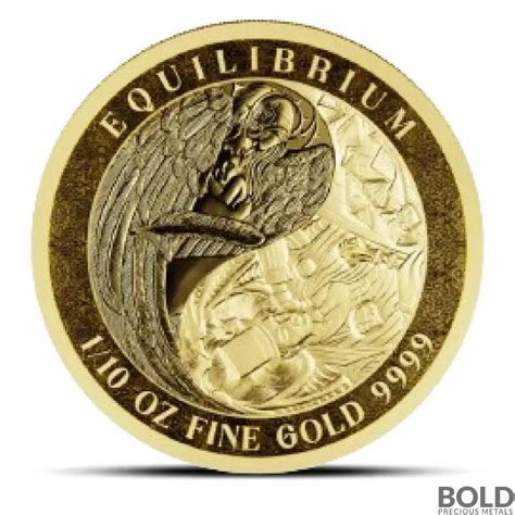 Oz Tokelau Equilibrium Gold Coin Proof Like