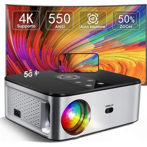 Videoprojecteur Wifi Bluetooth Projecteur K Supporte L