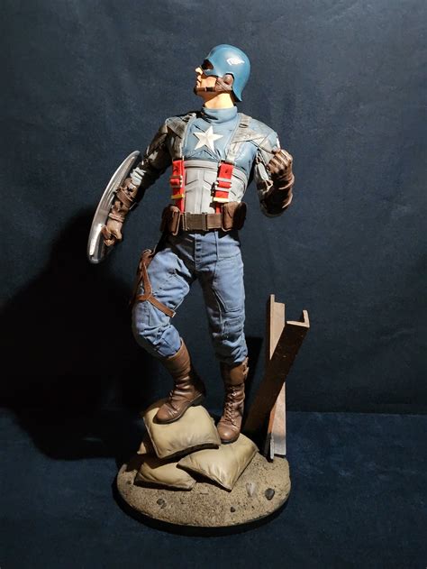 Captain America Premium Format Figure By Sideshow Collector Edition