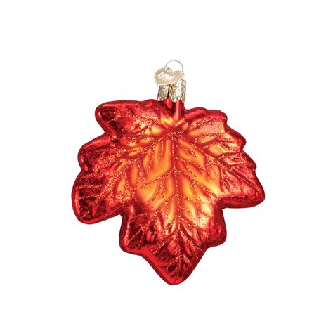 Fall Maple Leaf Ornaments Autumn Leaves Thanksgiving Harvest Decor