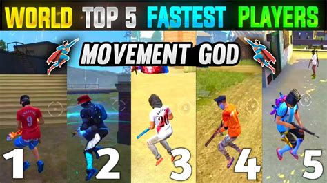 Top Fastest Player In Free Fire World Fastest Players In Free Fire