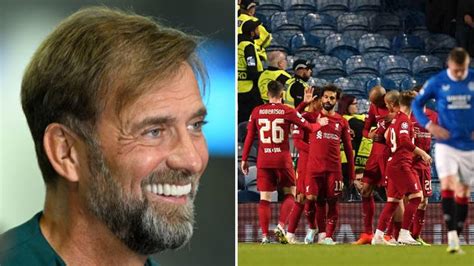 Jurgen Klopp Names One Liverpool Player That Was Truly Special Against Rangers