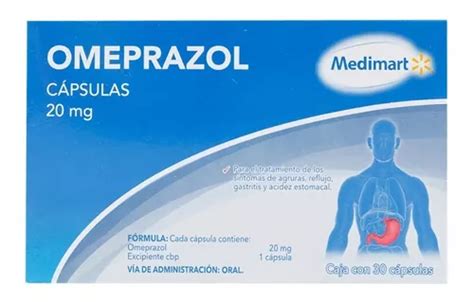 Omeprazol Medimart 20 Mg 30 Cãpsulas Meses sin interés