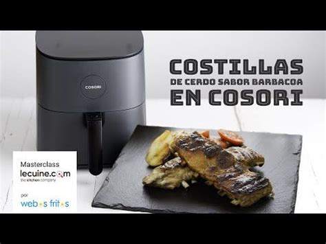 Receta COSORI Costiilas De Cerdo Sabor Barbacoa En Cosori Barbacoa