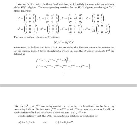 Solved You Are Familiar With The Three Pauli Matrices Which Chegg