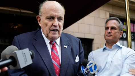 Fed Judge Rudy Giuliani Liable For Defaming Ga Election Workers