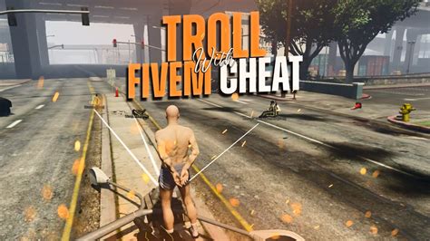 Server Troll with Fivem Cheat HX Bilişim YouTube