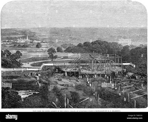 Crystal Palace Progress Stock Photo Alamy