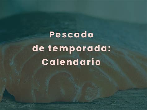 PESCADO DE TEMPORADA CALENDARIO Pesco Go Pescado A Domicilio