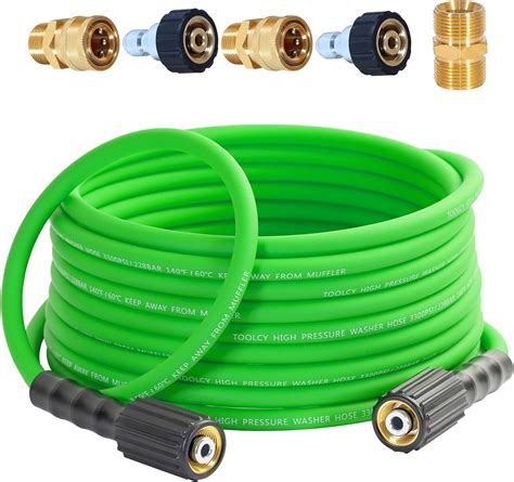 Amazon Toolcy Flexible Pressure Washer Hose Ft In X